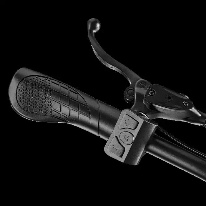 Grip and Control - Ergonomic Grips on Shengmilo S26 at Ebikes Discount