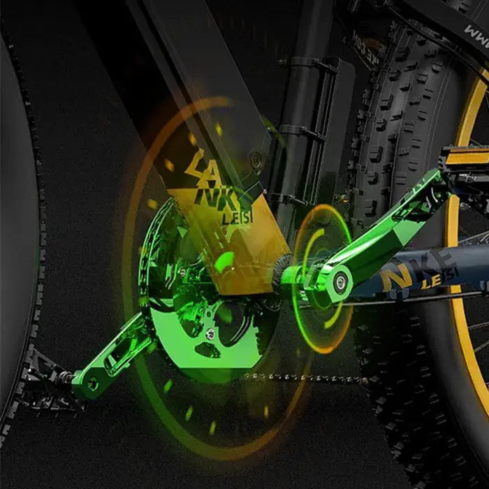 LANKELEISI RV700 5-Level Power Assistance for Customized Ride