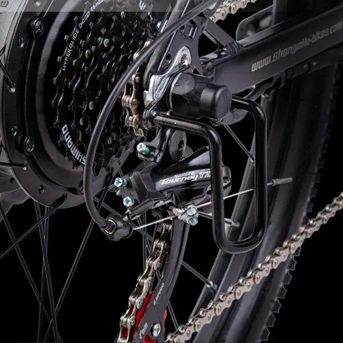 Shimano Precision - 7-Speed Transmission on Shengmilo S600 at Ebikes Discount