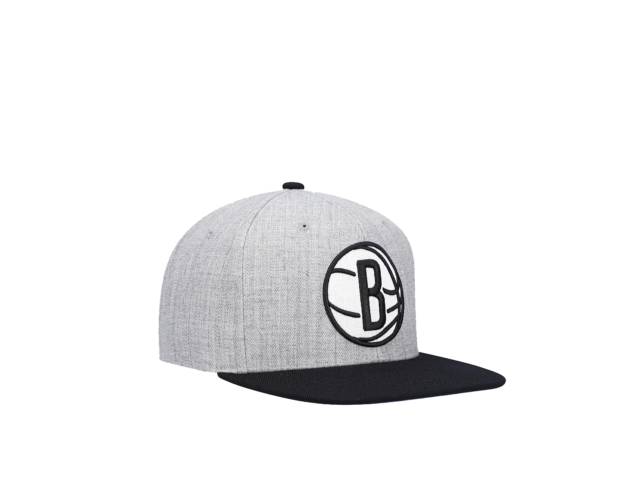 Men's Mitchell & Ness Heathered Gray/Black New York Knicks Heathered  Underpop Snapback Hat