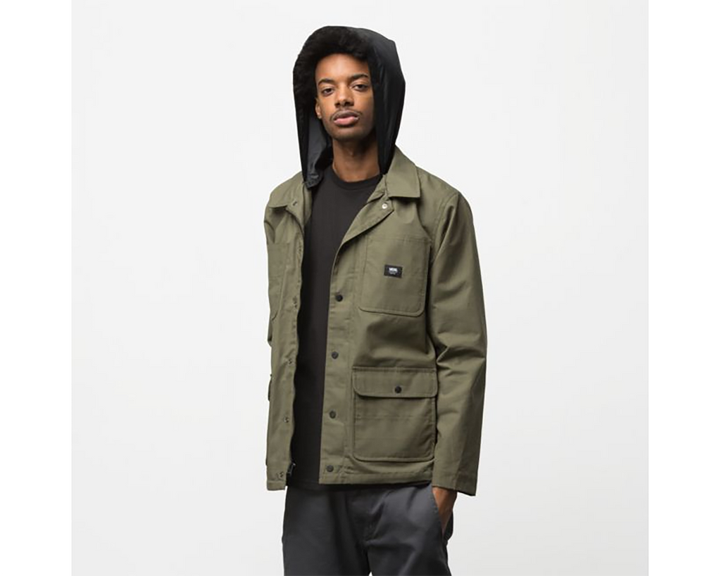 vans ripstop drill chore coat lined