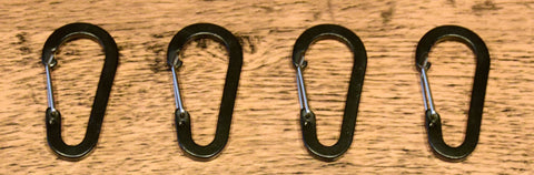 Mini Carabiners are great for hammock tarps, tarp camping, tent stakes and guy lines, camping, hiking and outdoor activities