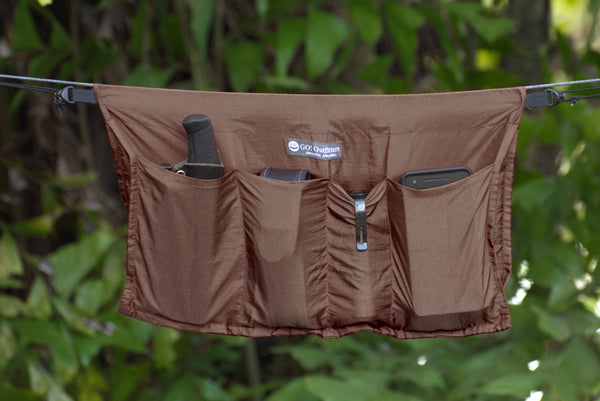 We designed the Hammock Holdall to last a lifetime. It’s made from the same heavy-duty 70D nylon as our hammocks, so you know you can count on it. It weighs only 1.4 ounces (40 grams), so you won’t even notice it in your pack.