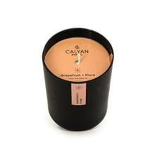 Calyan Matte Black Glass Tumbler Candle