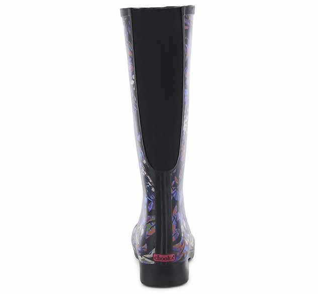 chooka flex fit waterproof rain boot