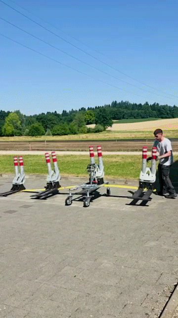 FairGuard-Mover, Transporter für die Mobile Sicherheitssperre FairGuard