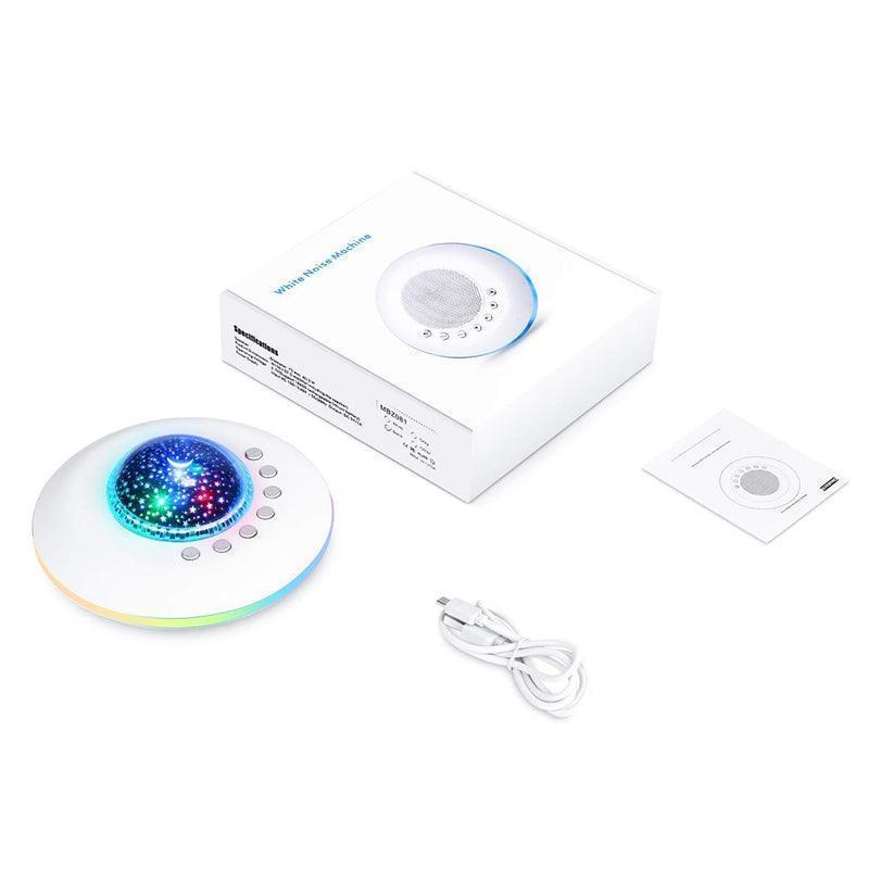 White sleep aid baby night light - NaturalSleep.shop -naturalsleep.shop