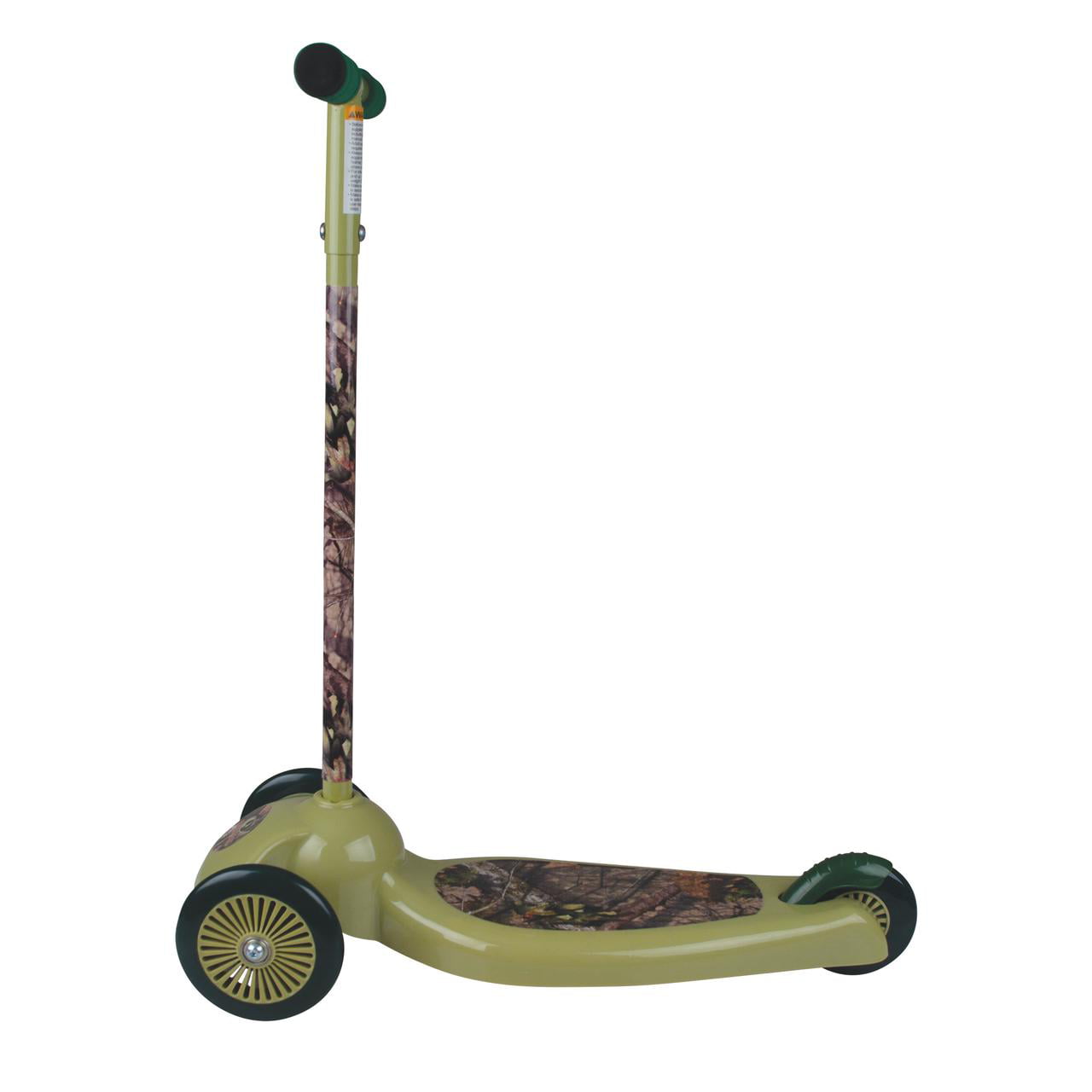 Mossy Oak 3-Wheel Leaning Kick Scooter for Kids, Beginner-Friendly with Enhanced Stability and Safety Features - 170427-3