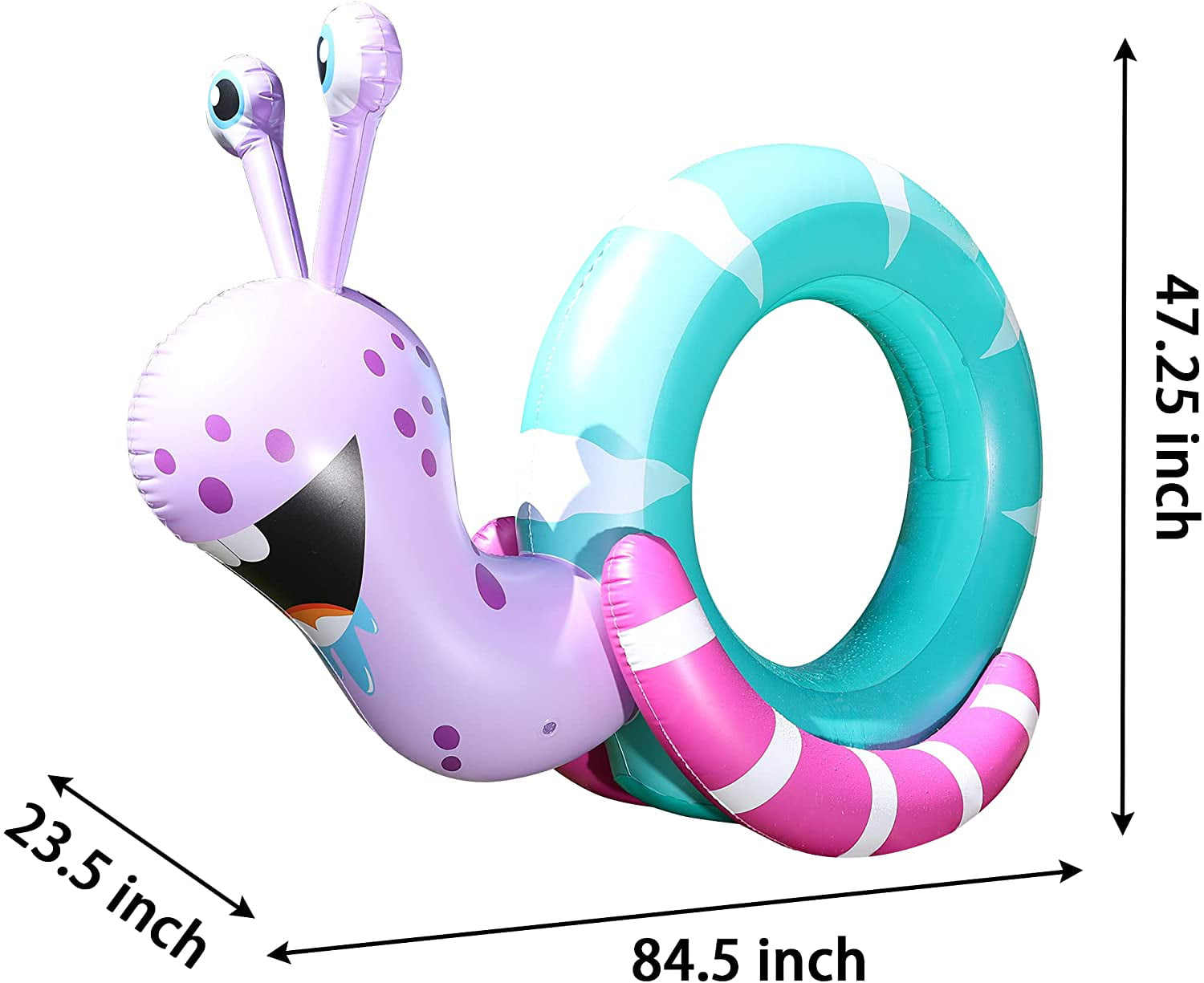 Home Express Snail Inflatable Sprinkler for Kids & Adults - Summer Outdoor Fun Lawn Toy - 40286_20231127102209_2aab1741-002b-45cf-9d17-6e6b814b0548