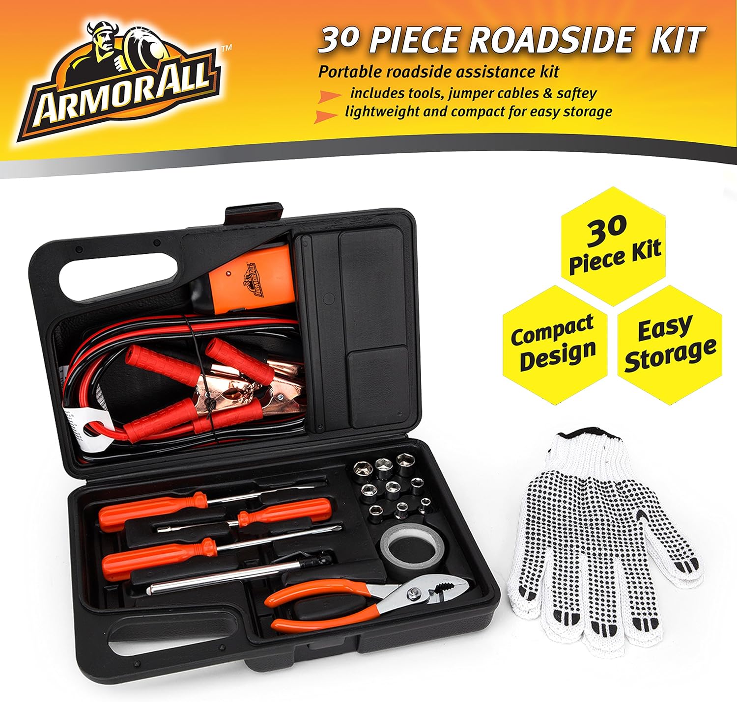 Armor All Roadside Emergency Kit - 30-Piece Comprehensive Car Safety Tool Set - AA-EM104BJ_20231211211249_c3e3f618-d6e3-4d69-a4c9-14082ba81e9f