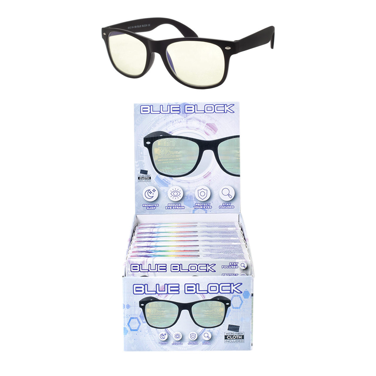 Shark Eyes Blue Light Glasses - Unisex - ABLFE18_20231122085645_bdd6eef2-058e-434a-b229-88aab5395a2c