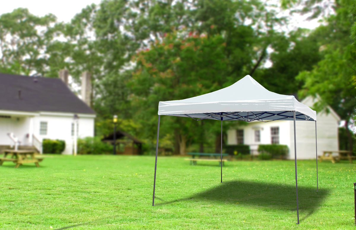 Trapper's Peak Portable Pop Up Canopy 10 x 10 (White) - CAN2000CB-WH-3