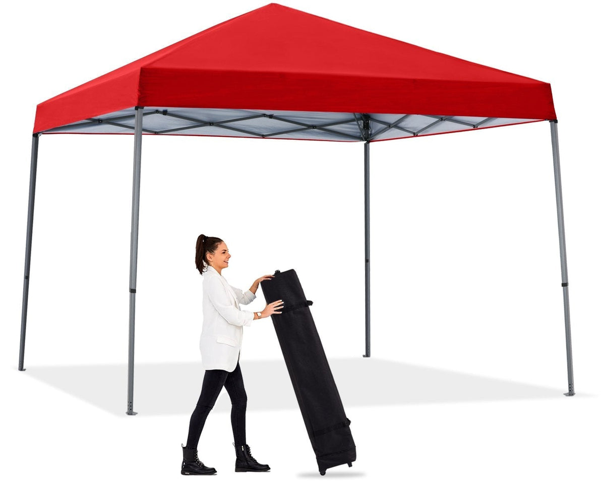 Trapper's Peak Portable Pop Up Canopy 10 x 10 (Red) - CAN3000CB-RED_20240117221227_517e81c6-a435-41f4-b85c-fce85f8f5057