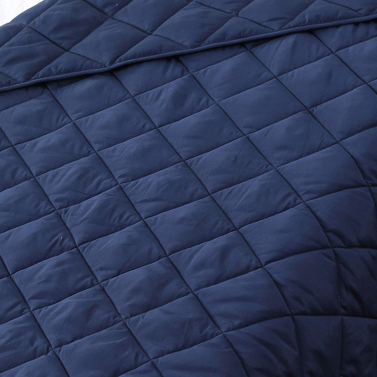 Blanquil Quilted Weighted Blanket, Navy, 15lbs - D-BB15NY-3090-O_20240118200941_d0bf2c4b-236c-43ef-8adc-63fe444e42bc