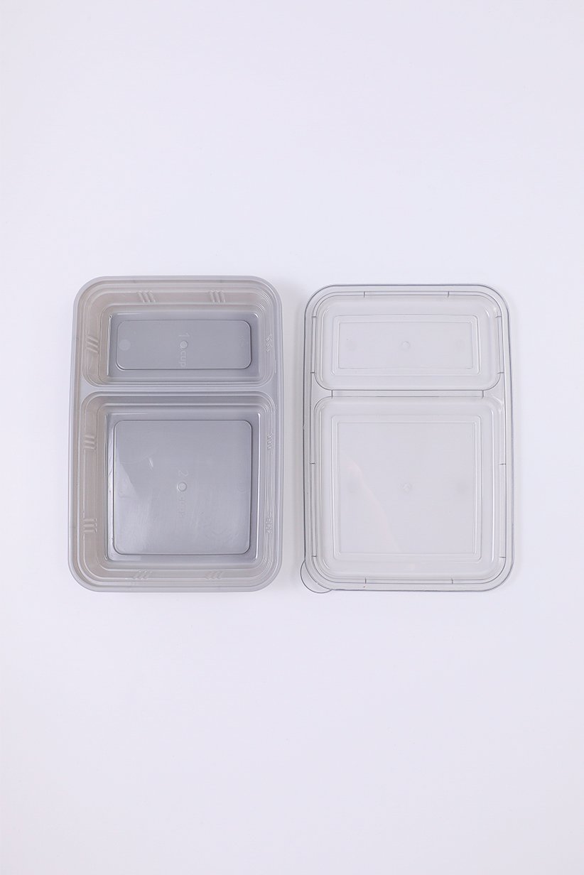 24 PC 2 Section Rectangle Meal Prep Container Set - BPA-Free, Microwave, Freezer, Dishwasher Safe - E10348-CH_20240313154136_7139f924-5f8e-49fb-9602-10752a78a476