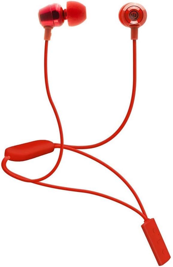 Wicked Audio Bluetooth Earbuds Bandido, Red - WI-BT2653-3