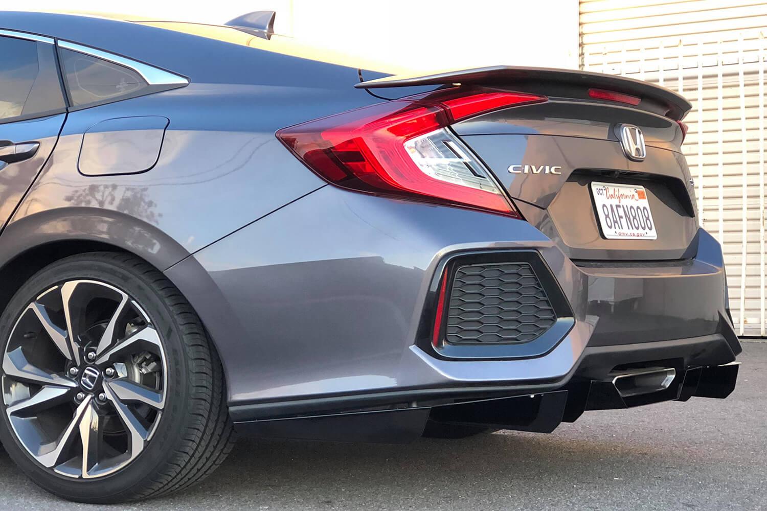 Civic Si Rear Diffuser