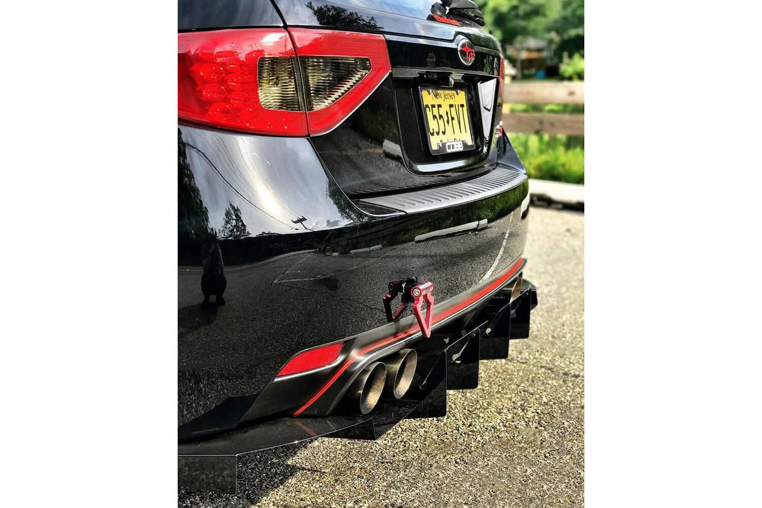 2011 2014 Subaru WRX STI Rear Diffuser (Hatchback Only