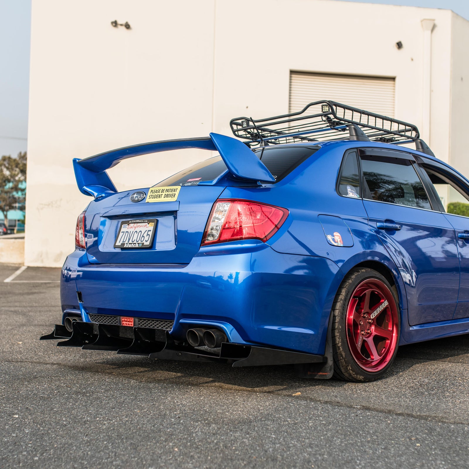 2011 2014 Subaru WRX/STI Rear Diffuser (Sedan Only) AeroflowDynamics