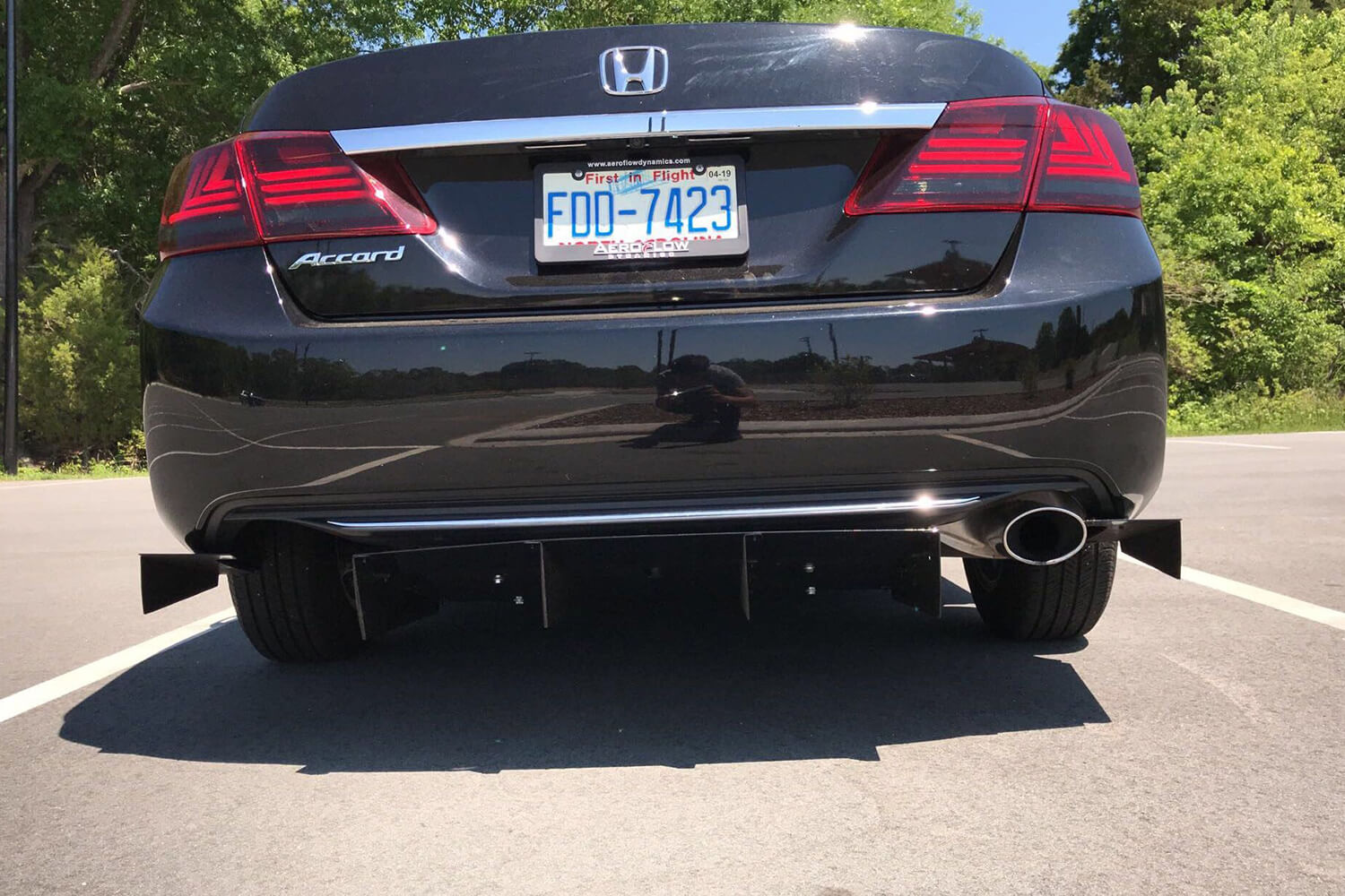 20152017 Honda Accord Rear Diffuser V1 ( Sedan ) AeroflowDynamics