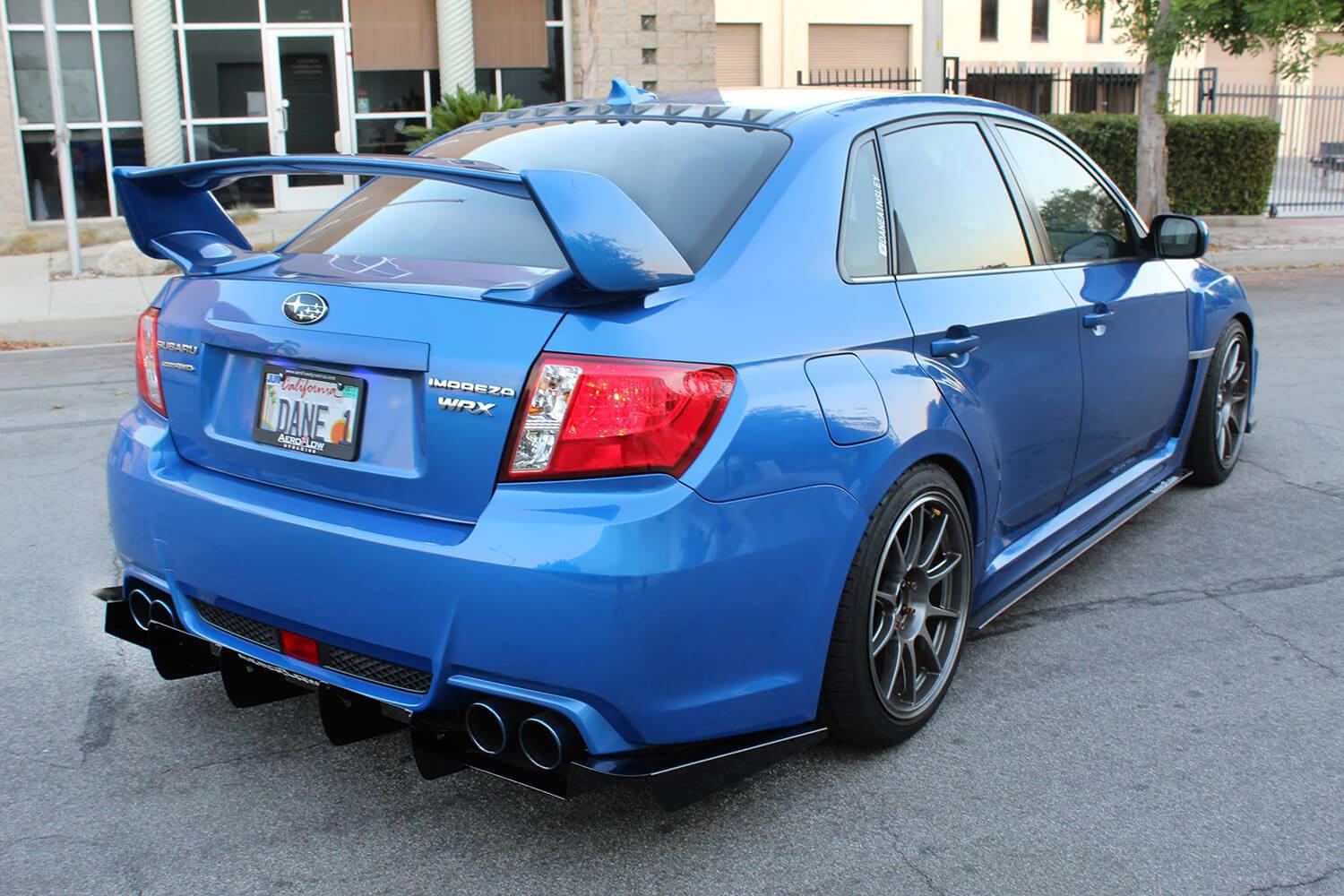 2011 2014 Subaru WRX/STI Rear Diffuser (Sedan Only) AeroflowDynamics