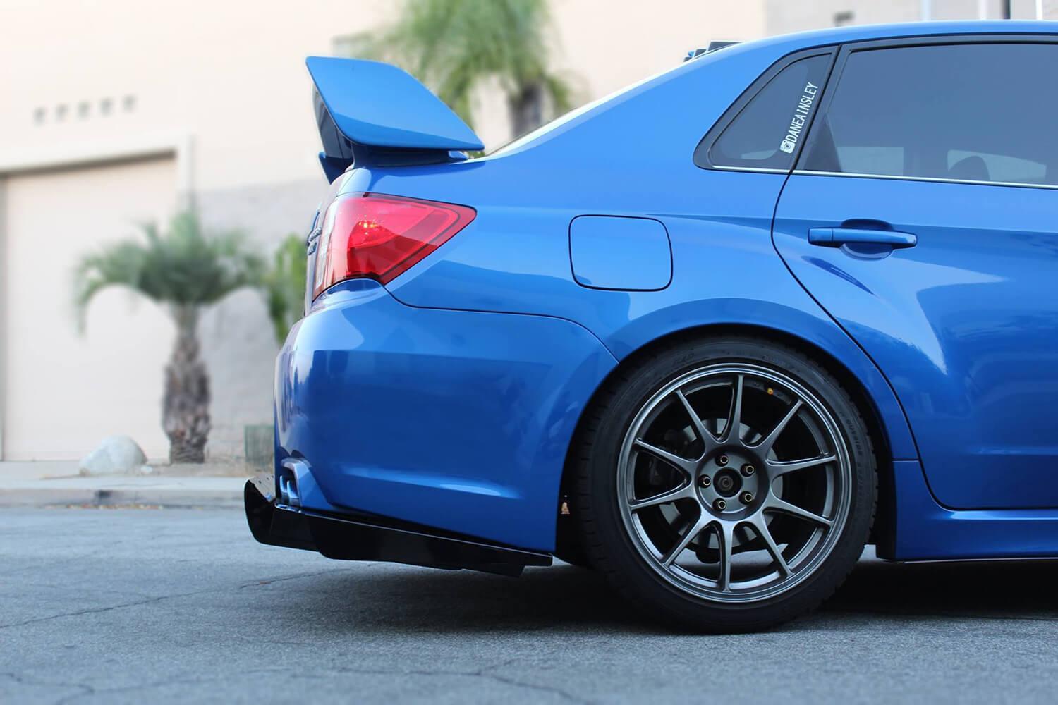 2011 2014 Subaru WRX/STI Rear Diffuser (Sedan Only) AeroflowDynamics