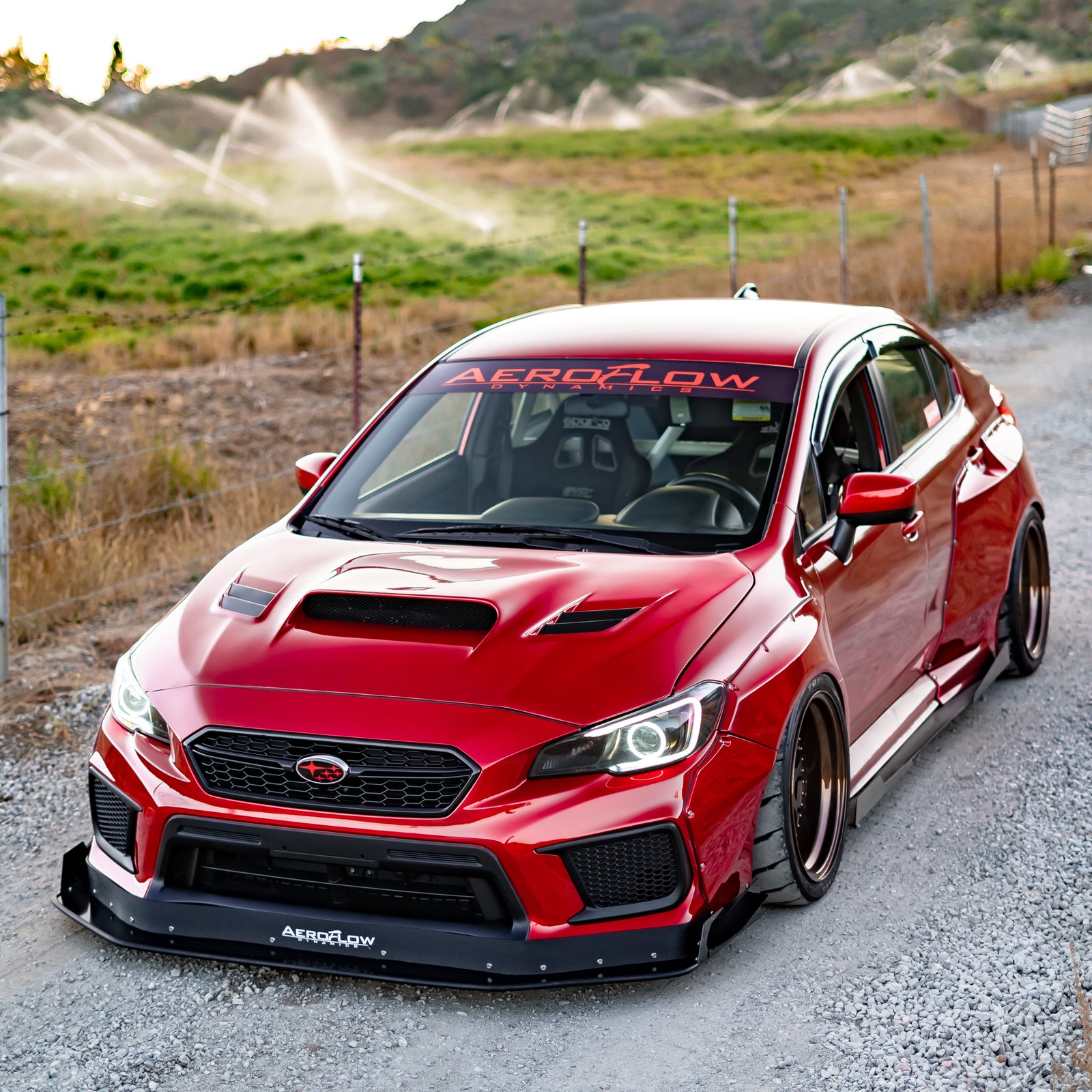 2015 wrx front splitter