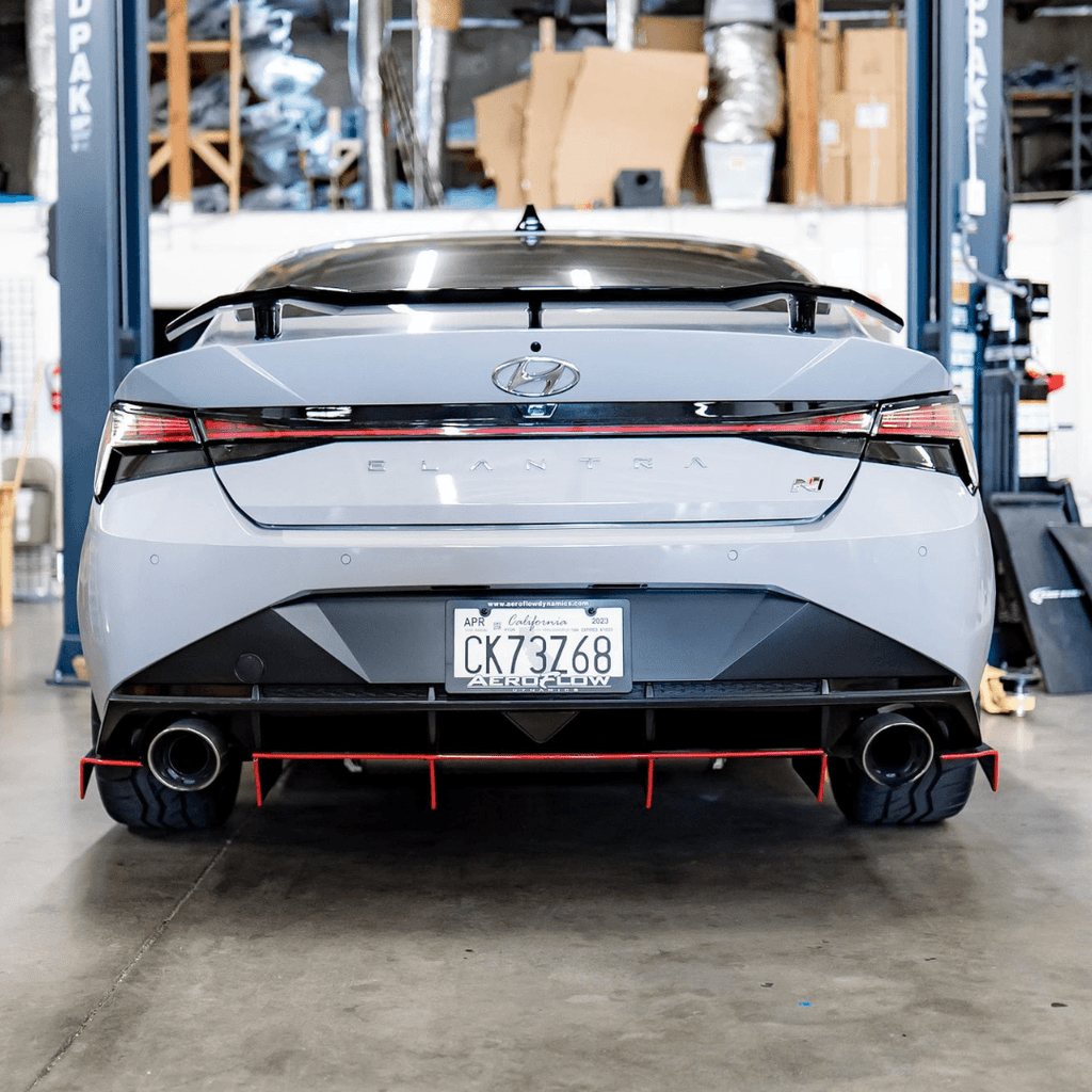 2022+ Hyundai Elantra N Rear Diffuser V1 AeroflowDynamics