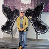 Amethyst Wings at 2022 Tucson Gem & Mineral Show