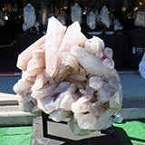 Beautiful Large Quartz Crystal Cluster from Brazil.