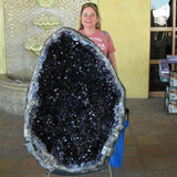 A beautiful amethyst geode