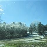 Ice Storm on way home from 2022 Tucson Gem & Mineral Show