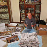 Unwrapping Bahia Amethyst Points from Tucson Gem & Mineral Show