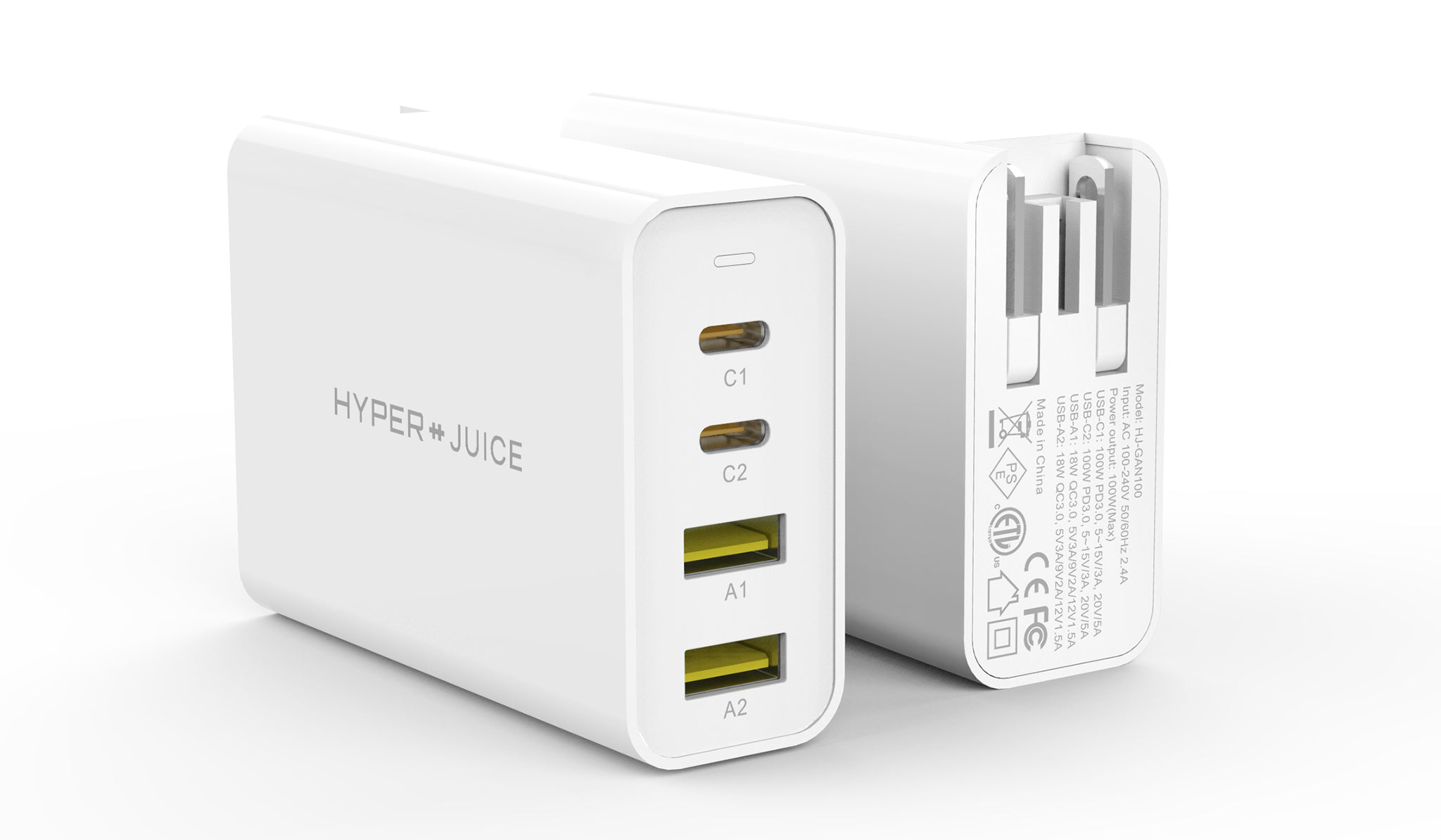 HyperJuice: World's First (and Smallest) 100W GaN Charger