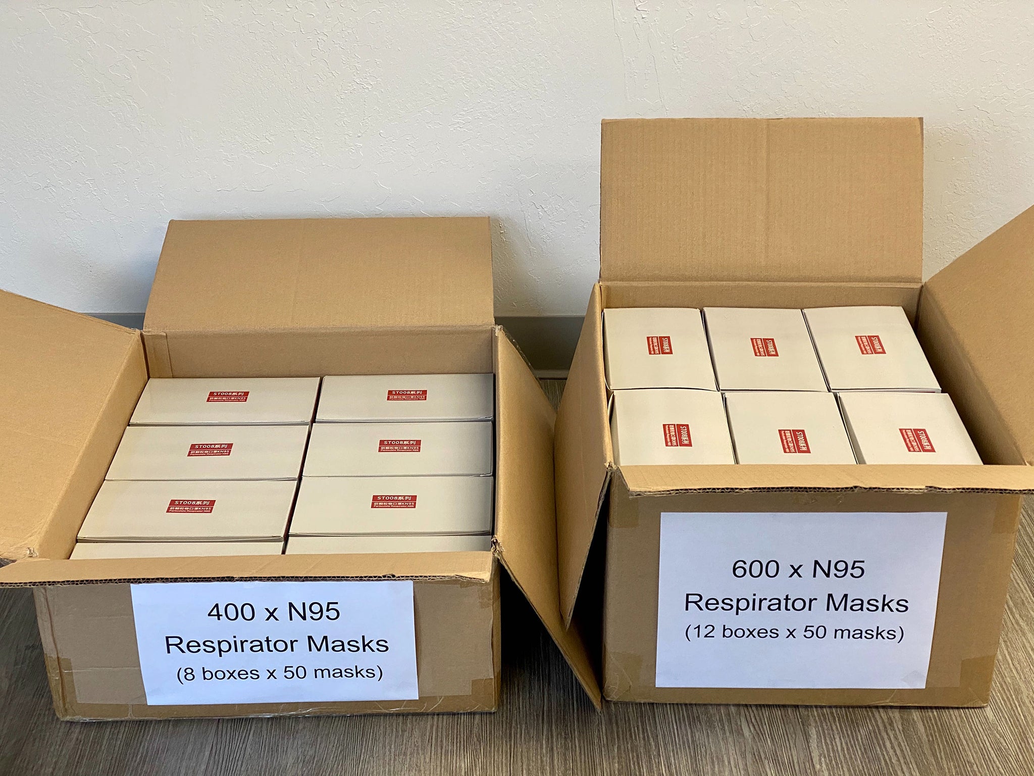 1,000 N95 masks donated