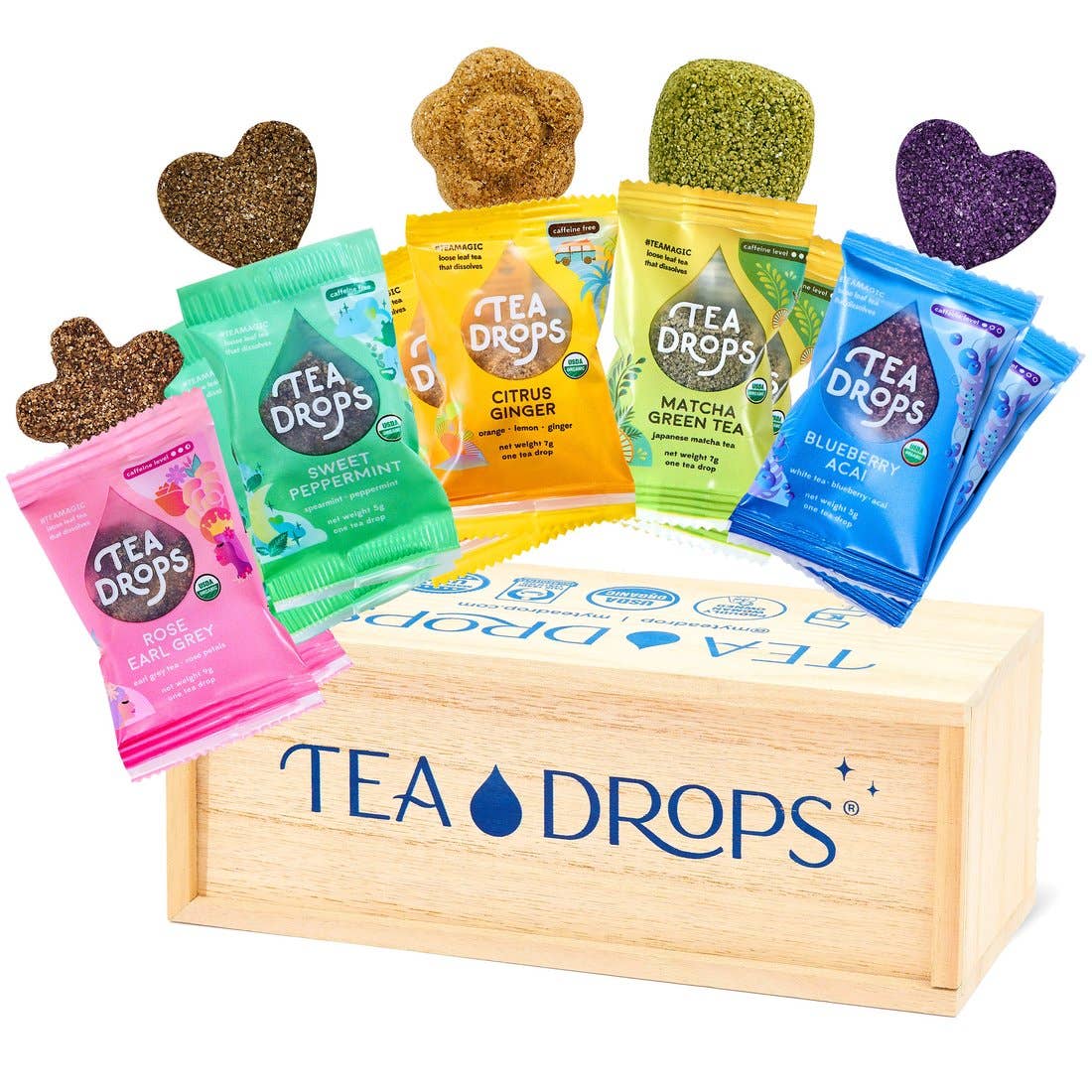Large Wooden Tea Sampler (Case of 4)