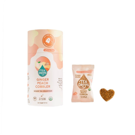 Tea Drops Ginger Peach Cobbler Tea