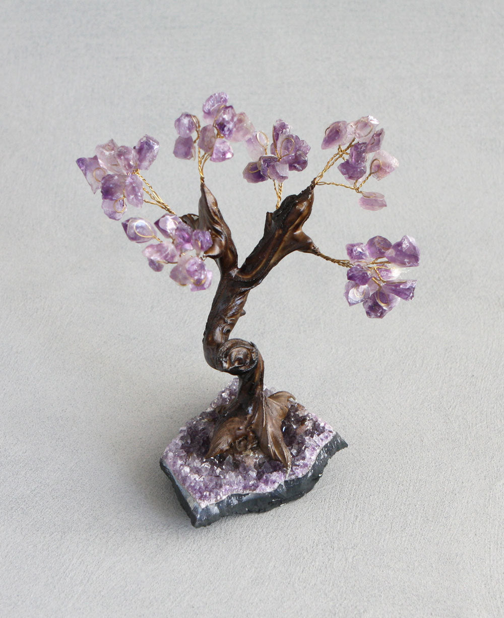 Amethyst Gemstone Bonsai Tree – Cultural Elements