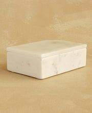White Marble Jewelry Box