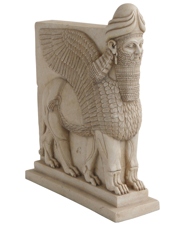 lion with wings statue