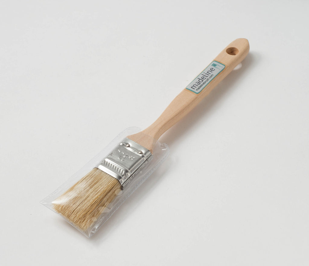 Madeline 1" Natural Bristle Paint Brush Madeline Tools for Painted