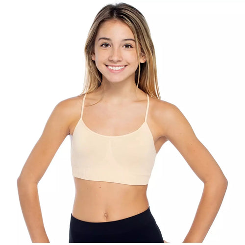 Malibu Sugar Girls Seamless Bandeau Tube Top Bra (8-12),One Size, (2-Pack),  Black/Nude, One Size : : Clothing, Shoes & Accessories