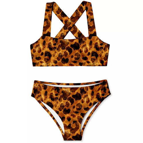 Gold Bikini for GIrls – Stella Cove