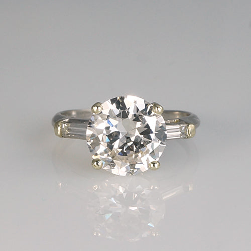 An Old European Cut Diamond Ring into an Engagement Ring