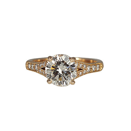  Vintage Inspired Engagement Ring Custom Made