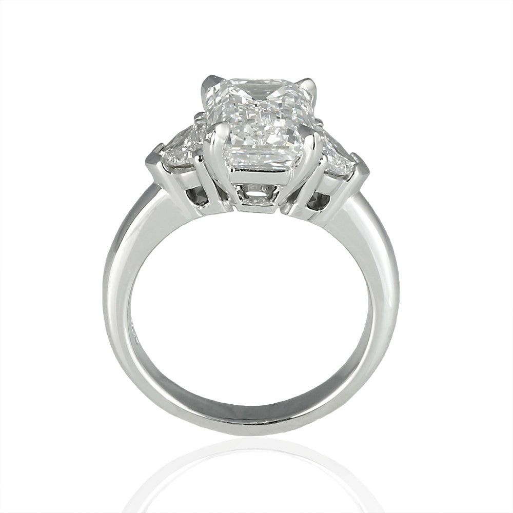 Emerald Cut Diamond Engagement Ring For Jennifer