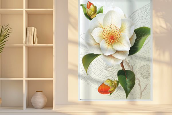 Poster di fiori, arte della parete, decorazioni per la casa