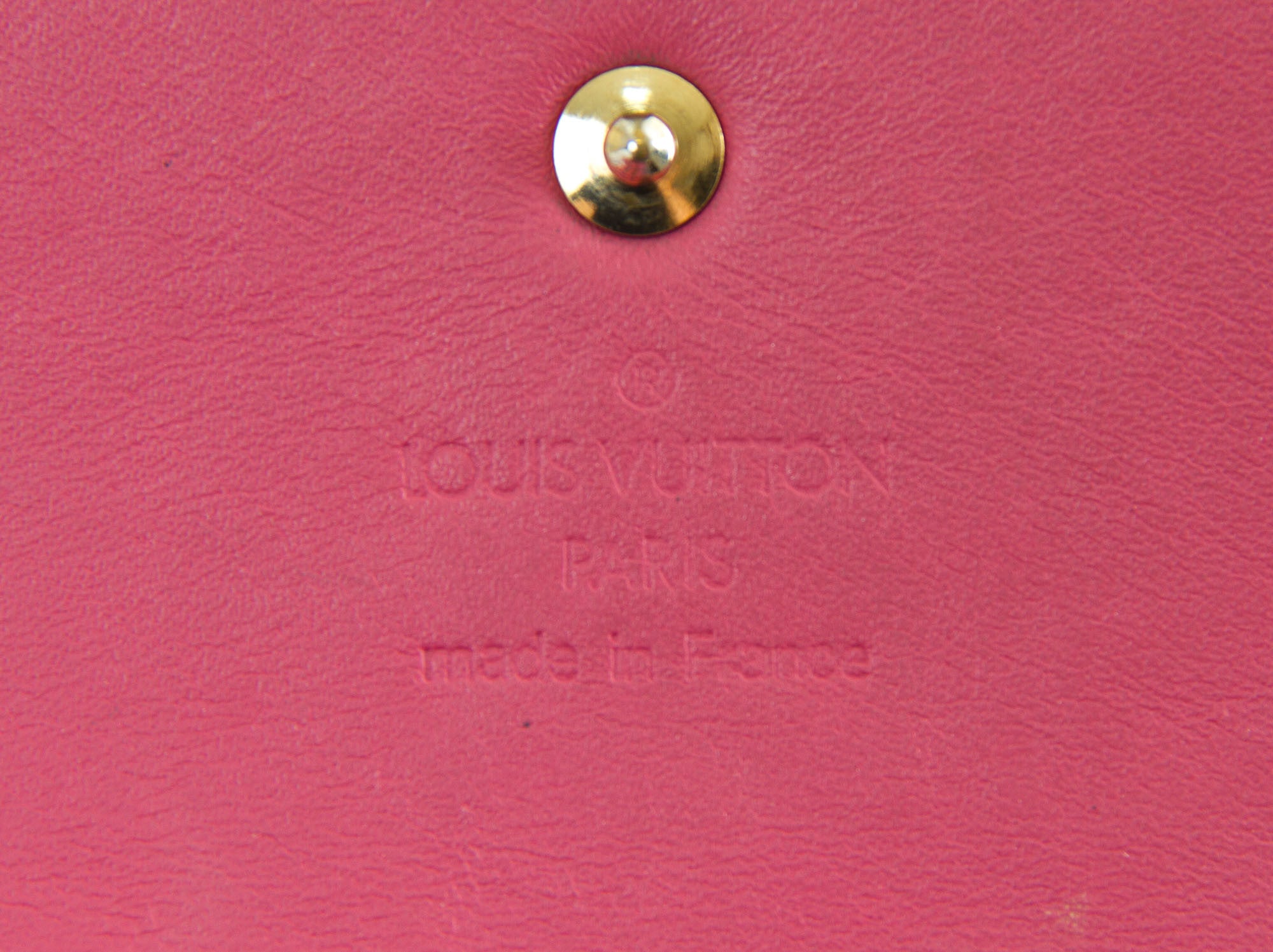 Authentic Louis Vuitton Monogram Vernis Porte Tresor international ...