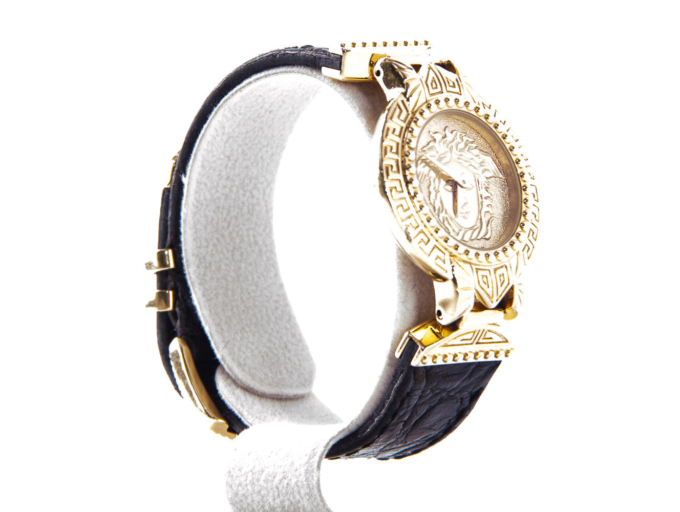 gianni versace watch gold plated