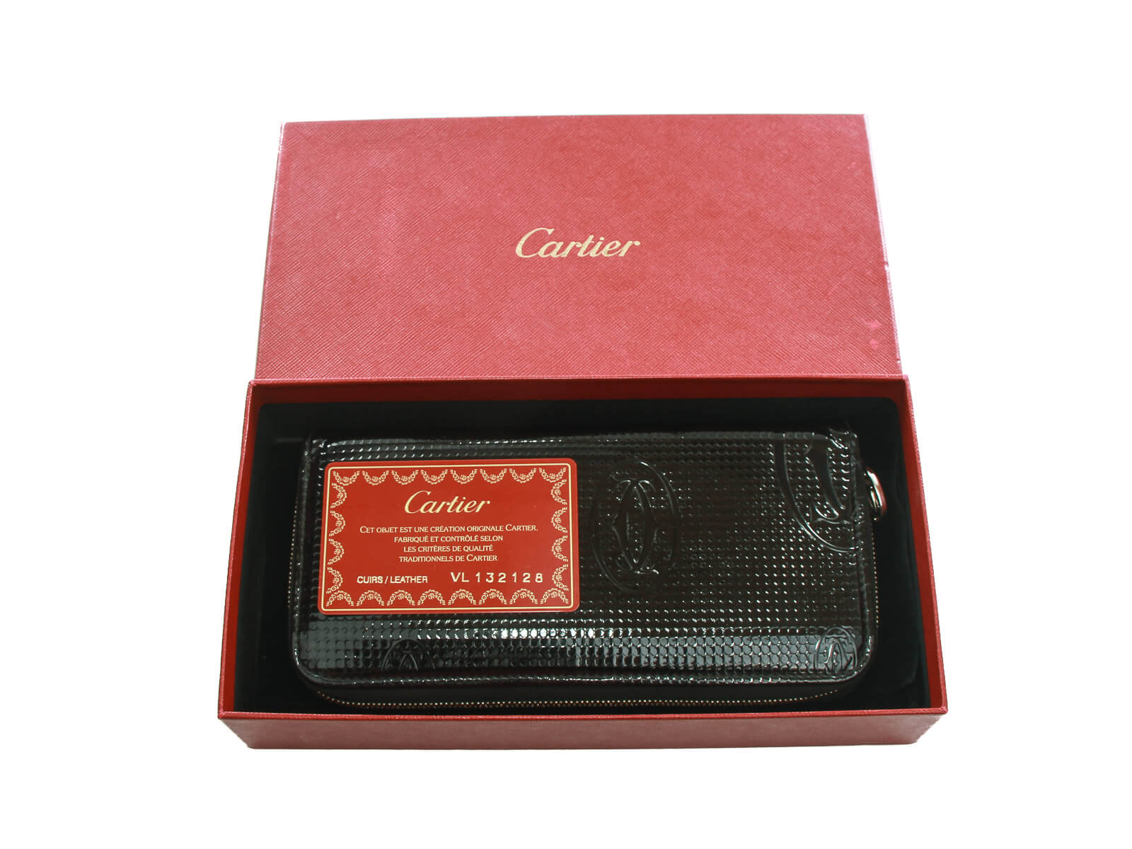 cartier wallet box